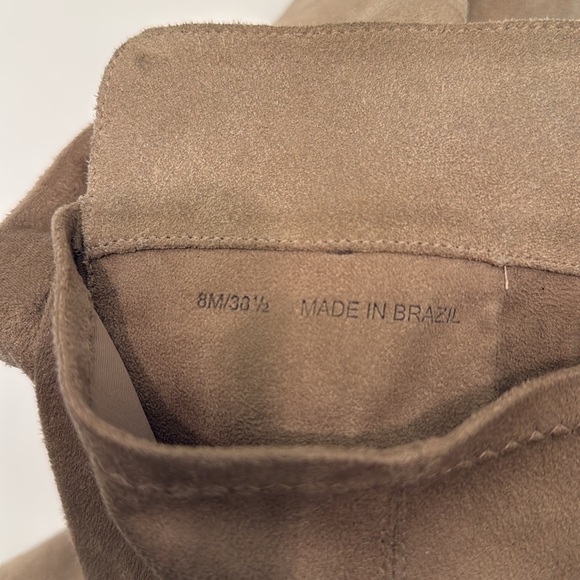 Lucky Brand Calypso Tall Suede Tan Boots, 8 - Picture 10 of 16